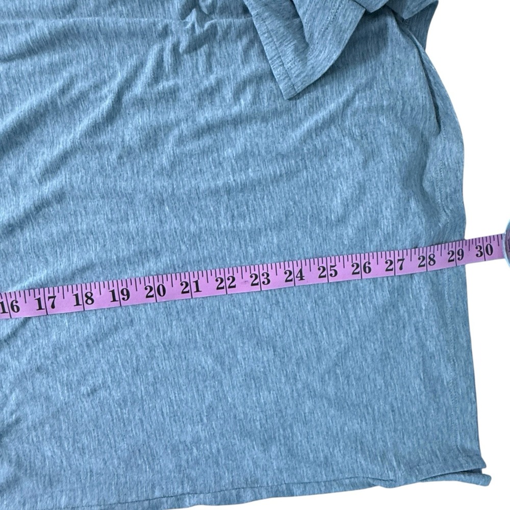 Tommy John Second Skin Comfort Polo 2XL Gray Pima Cotton Modal Stretch - Picture 6 of 9